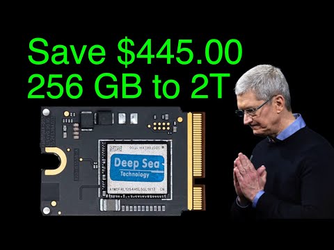 Apple should be ashamed!!!! Save $445.00 2 Terabyte SSD upgrade for M4 Mac mini DIY GUIDE