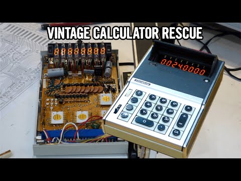 Helping LGR to restore a vintage Sanyo ICC-0082 calculator