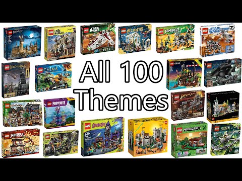 I Ranked EVERY Lego theme... Yes all 100 of them from worst to first