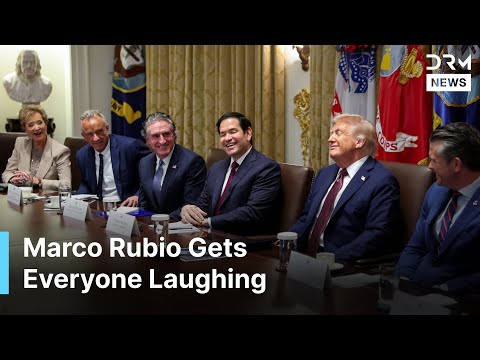 WATCH: Marco Rubio CRACKS JOKES at Trump’s Cabinet Meeting | AC1G