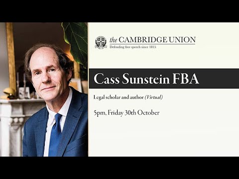 Cass Sunstein | Cambridge Union