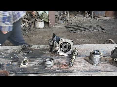 PTO for cardan shaft from PTO for main shaft. Adapter