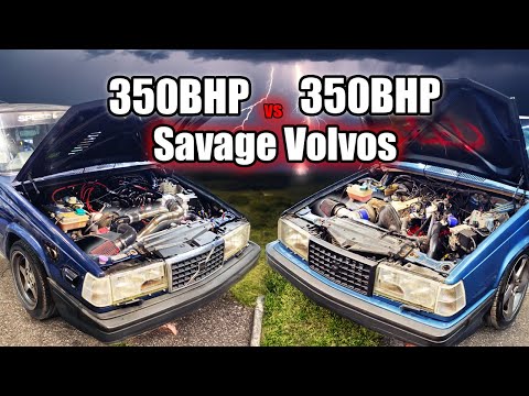 350HP Volvo 940s Go Head to Head! Savage Sound Battle 🔥
