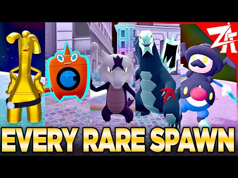 Every RARE Spawn in The Mega Dimension - Pokémon Legends Z-A
