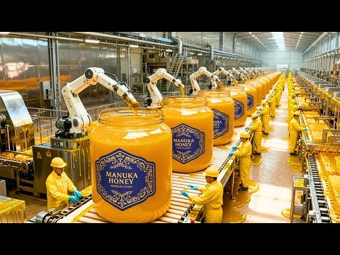 How Manuka Honey Is Harvested and Processed | Inside a Specialized Honey Factory