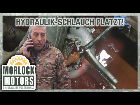 Schöne BOOTSFAHRT in der LARC XV? Nicht mit den Morlocks! Hydraulikschlauch PLATZT! | Morlock Motors