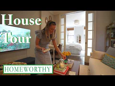 HOUSE TOUR | A Chic 375 Sq Ft NYC Apartment with Renter-Friendly Hacks