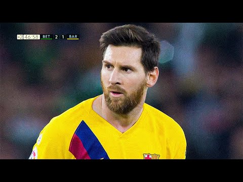 Lionel Messi vs Real Betis (Away) 19-20 HD 1080i