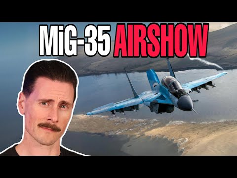 Real Fighter Pilot REACTS to Russian MiG-35 Airshow Demonstration