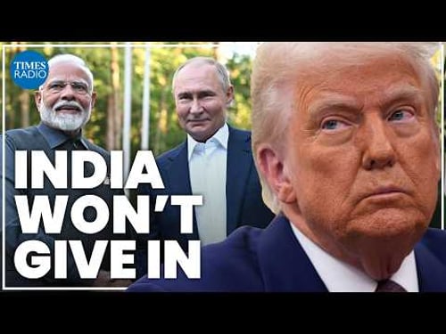India won’t bow to Trump’s Russian oil tariffs | Dr Sergey Radchenko