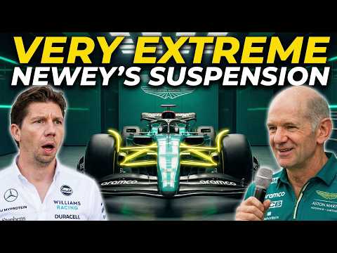 "Very extreme" – Adrian Newey’s AMR26 Suspension Catches Eye of Rival F1 Team Boss