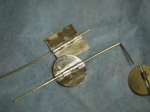 How to Make Miniature Hinges for Jewelry and Doll Houses