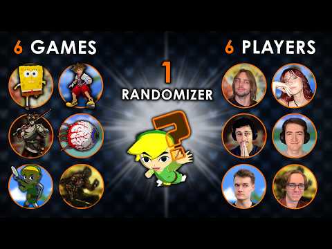 We randomized SIX games together… it was CHAOS