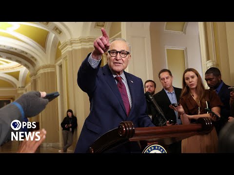 WATCH LIVE: Senate Democratic leaders hold news conference as calls for Noem to step down grow