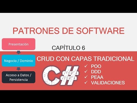 C6/ CRUD con Arquitectura Tradicional en Capas + POO+DDD+PEAA+Validaciones/ Nivel Avanzado 1/ C#-SQL