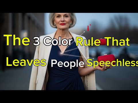 The 3-Color Rule That MakesPeople Look Twice