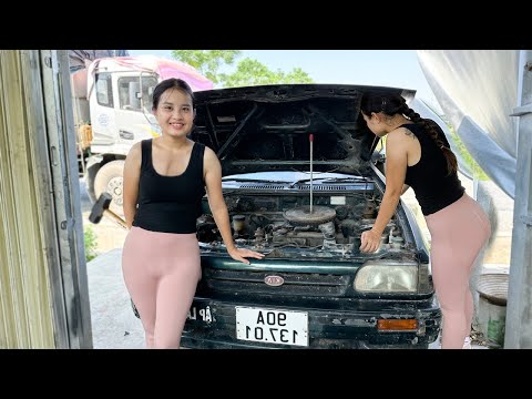 Time-lapse Video: Talented 18-Year-Old Girl Fully Restores and Restarts Kia Pride — Like New!