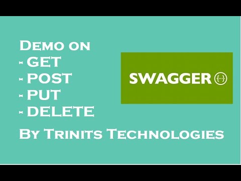 Swagger Demo - GET, POST, PUT and Delete