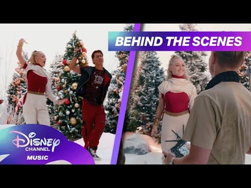 “Snow Angels” Dance Behind the Scenes! ❄️🪩 | ZOMBIES 4: Dawn of the Vampires | @disneychannelmusic