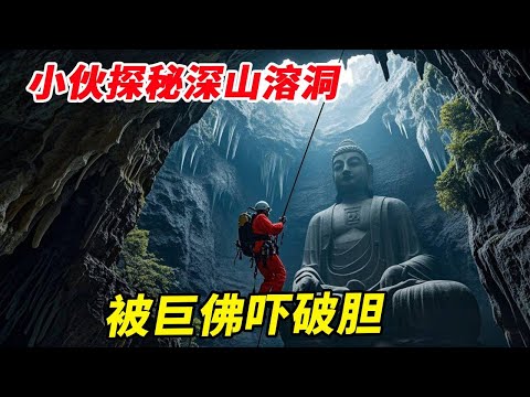 A hundred-meter Buddha image was found in a deep gorge cave! Behind it was a 'forbidden zone of Bud