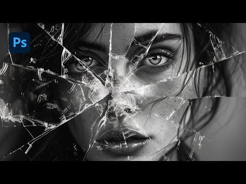 Tuto Photoshop : Effet de Verre / Miroir Brisé