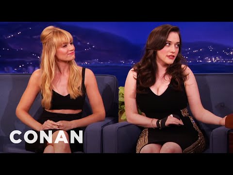 Kat Dennings & Beth Behrs Fight About Musicals | CONAN on TBS