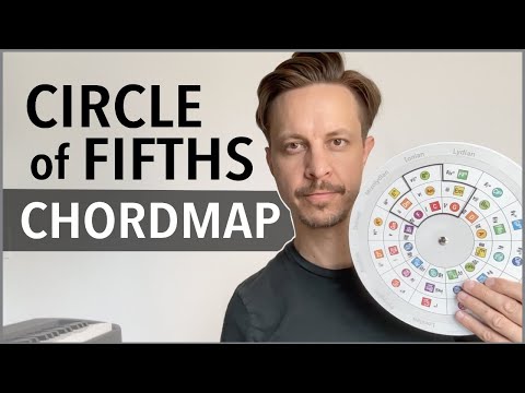 Playing with the ChordMap (circle of fifths)