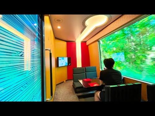 3 Day Food Trip on Japan’s Luxury Compartment Train | Shimakaze Express