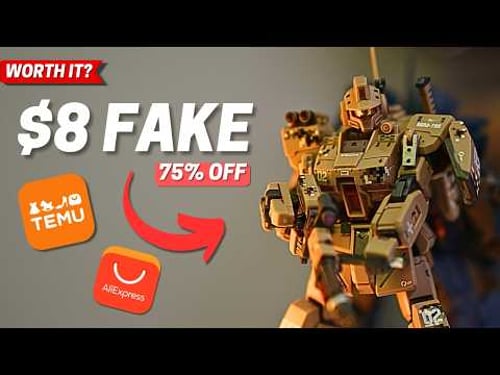 I Bought a $8 Fake Gunpla… It's Better?!