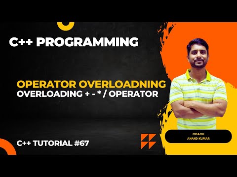 Overloading + - * / Operator | C++ Programming In Hindi