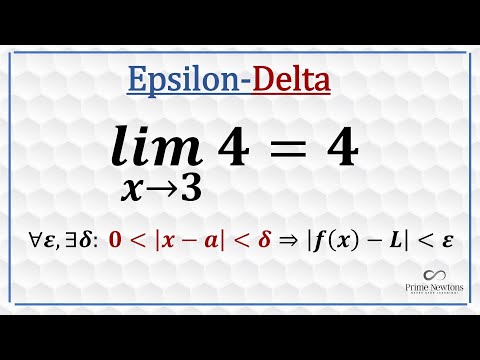 Epsilon - Delta Proof (constant function)