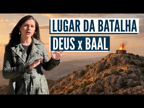 SUBIMOS O MONTE CARMELO! Israel com Aline