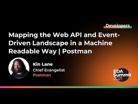 Mapping the Web API and Event-Driven Landscape in a Machine Readable Way | Postman