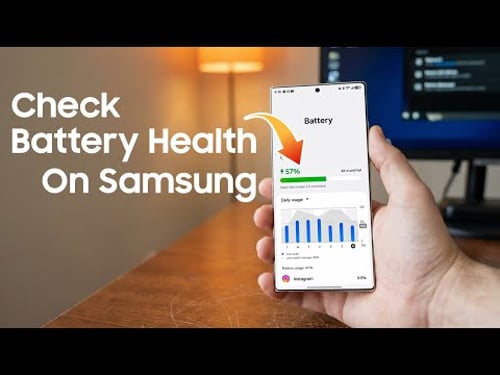 How To See Battery Health On Samsung Galaxy Phones?