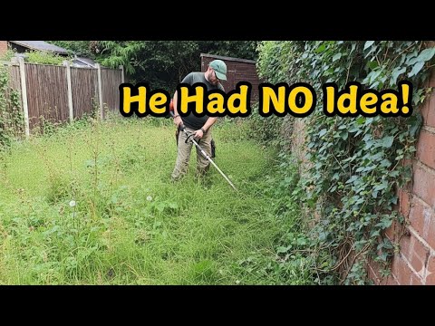 I Secretly Fixed This Garden While He Was at Work!