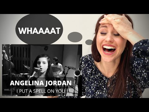 Stage presence coach reacts to Angelina Jordan "I Put A Spell On You"
