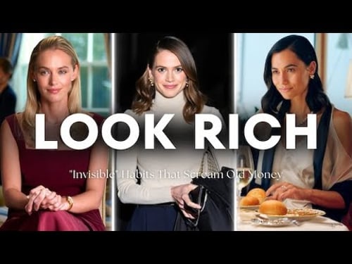 6 TINY Habits That Scream "I HAVE MONEY"✨