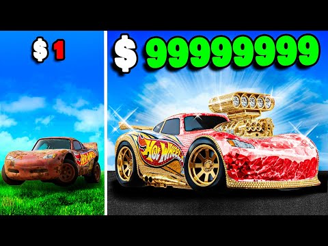 $1 to $1,000,000,000 Hot Wheels CARS in GTA 5