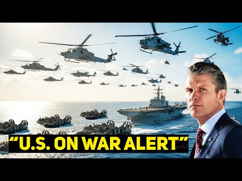 Dozens of Helicopters and thousands of U.S. Military Forces have landed in Puerto Rico