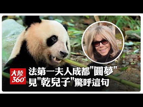 「圓夢」了!法第一夫人布麗吉特訪成都見"乾兒子"驚變胖:差點認不出 新一對大貓熊2027年赴法【大陸360】20251207@全球大視野Global_Vision