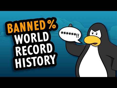 The World Record History of Banned% in Club Penguin