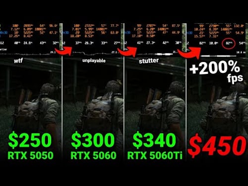 How Nvidia Forces You to Buy a $450 GPU.. --- RTX 5050 REVIEW!