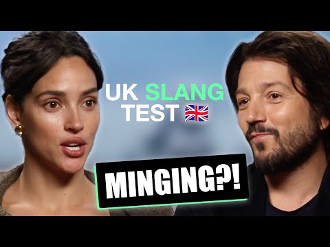 "SLAGGING OFF?!" ๐ Andor Stars Diego Luna & Adria Arjona Learn British Slang ๐ฌ๐ง