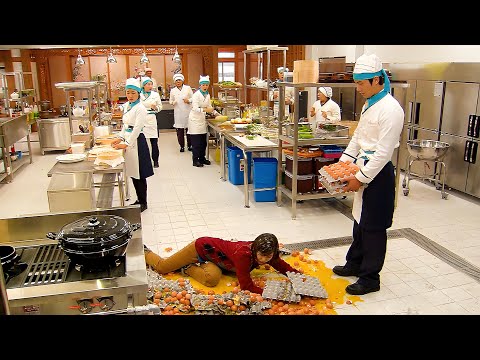 Poor Girl doesn't know that Her mother is the Queen of Korean cuisine.