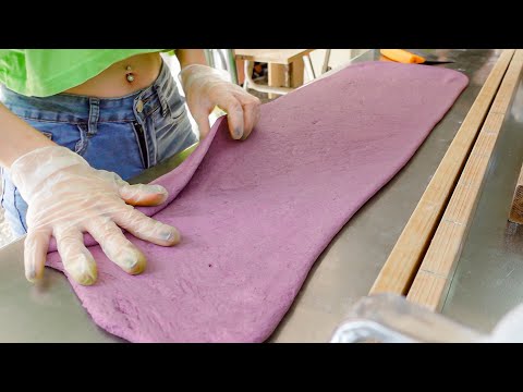 The Hermès in steamed bread circle! 4 Luxurious steamed bread making / 4種奢華饅頭製作 - Taiwanese food