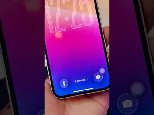 iOS 26.2 Add Custom Names IPhone LockScreen #shorts #shortvideo