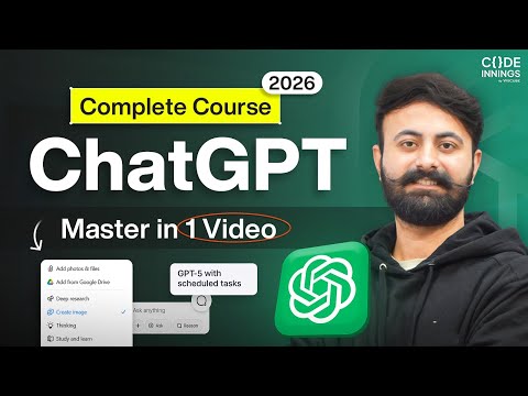 ChatGPT AI Full Course (How to Use ChatGPT Like a PRO)