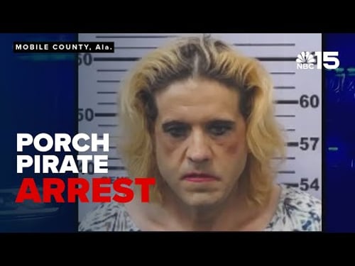 Arrest in case of porch pirate caught on video - NBC 15