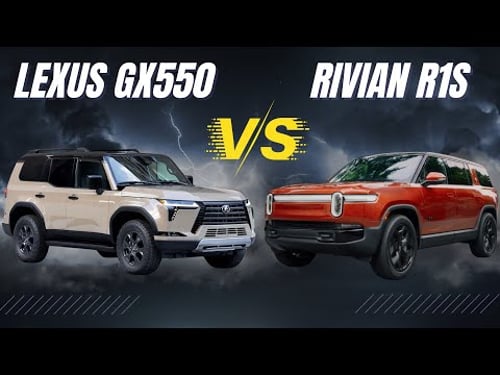 Lexus GX550 vs Rivian R1S