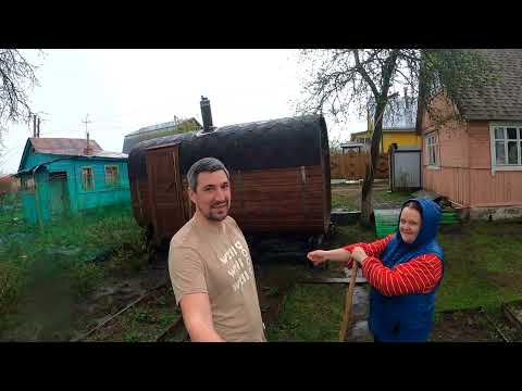 Отзыв баня-бочка квадро 4х2.1 метров. Заказали в САДЫ. Цена от производителя компании «ВсеБочки.ру»